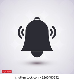 Bell icon vector
