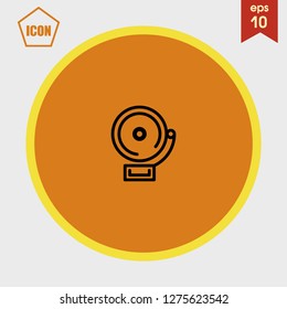 Bell icon vector