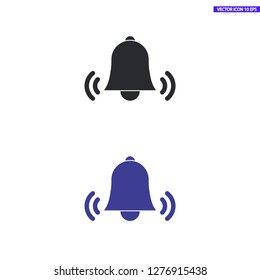 Bell icon vector