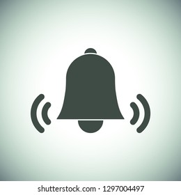Bell icon vector