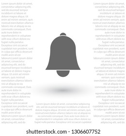 Bell icon vector