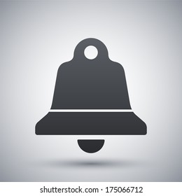 Bell icon, vector