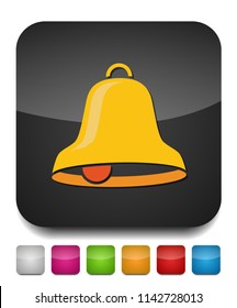 Bell Icon, Vector Alarm, Alert Symbol