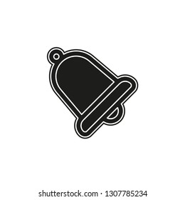 bell icon, vector alarm, alert symbol