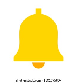 Bell Icon. Vector Alarm Isolated - Sound Symbol