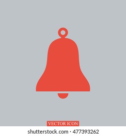 bell icon, vector best flat icon, EPS