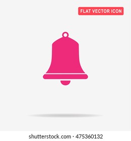 Bell icon. Vector concept illustration for design.