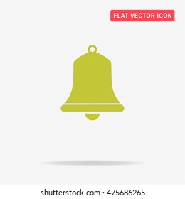 Bell icon. Vector concept illustration for design.