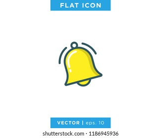 Bell Icon Vector Design Template.