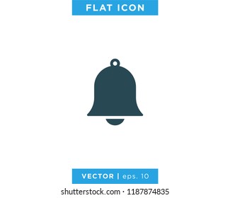 Bell Icon Vector Design Template