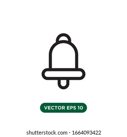 bell icon vector design template