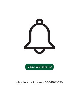 bell icon vector design template