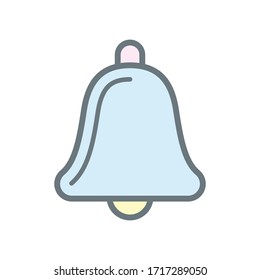 Bell icon vector design templates isolated on white background