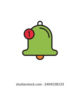 Bell icon vector design templates simple and modern concept