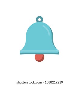 bell icon vector flat style design