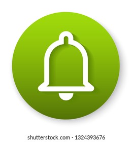 bell icon. vector illustration