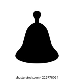 Bell icon, vector illustration