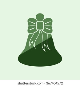  Bell icon, vector illustration