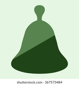  Bell icon, vector illustration