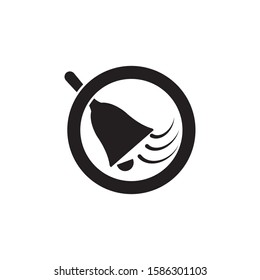 Bell icon Vector Illustration design Logo template
