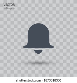 icono de timbre. Ilustración del vector EPS 10.
