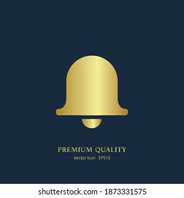 bell icon. Vector illustration EPS 10.