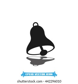 bell icon vector illustration EPS 10.