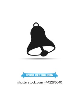 bell icon vector illustration EPS 10.