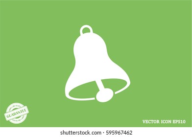 bell icon vector illustration EPS 10.
