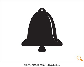 bell, icon, vector illustration eps10