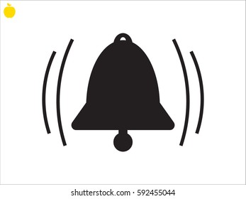 bell, icon, vector illustration eps10