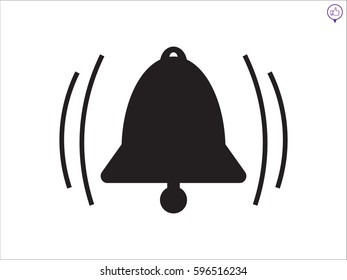 bell, icon, vector illustration eps10