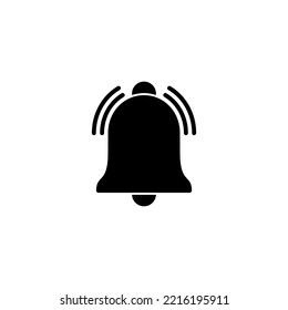 Bell Icon vector illustration. Notification sign and symbol for web site design