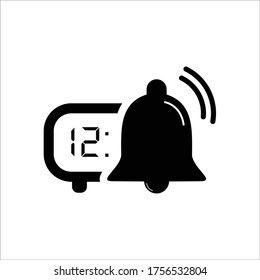 Bell icon vector illustration sign