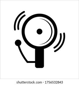 Bell icon vector illustration sign