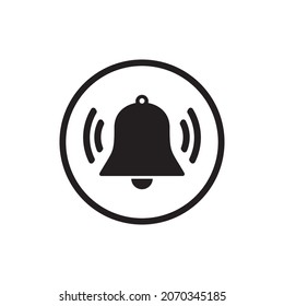 bell icon vector illustration sign