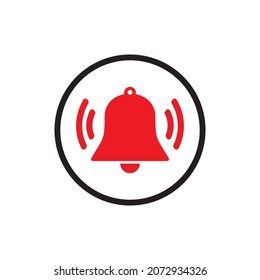 bell icon vector illustration sign