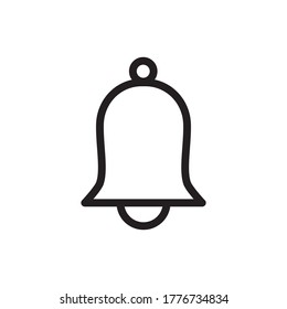 Bell Icon Vector Illustration in Trendy Design