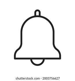 Bell icon vector image. Can also be used for Carnival. Suitable for mobile apps, web apps and print media.