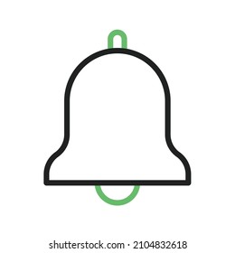 Bell icon vector image. Can also be used for Carnival. Suitable for mobile apps, web apps and print media.