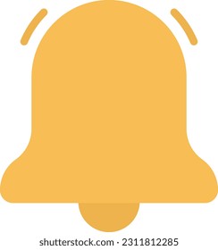 Bell icon vector image. Suitable for mobile application web application and print media.