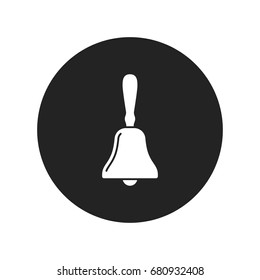 bell icon vector isolated