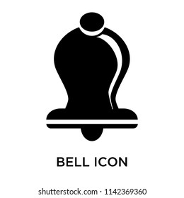 Bell icon vector isolated on white background for your web and mobile app design, Bell logo concept
