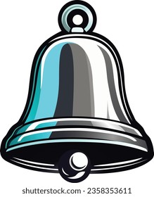 Bell icon vector jingle signal