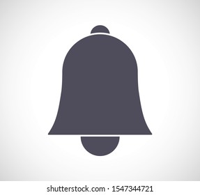 Bell icon vector. lorem ipsum Flat Design JPG
