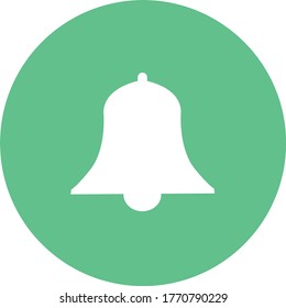 Bell icon vector. Notification sign