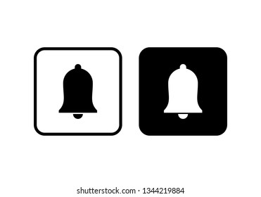 Bell Icon vector. Notification symbol for your web site design