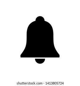 Bell Icon vector. Notification symbol for your web site design
