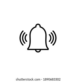 Bell Icon vector. Notification icon for your web site design