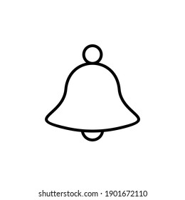 Bell Icon vector. Notification icon for your web site design